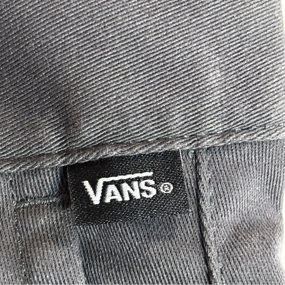 VANS Sz 30 Authentic Chino Slim Fit Grey Trousers Extra Button NEW WITH TAGS - Picture 6 of 16